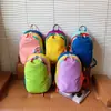 Nueva mochila de viaje ligera e impermeable con bloques de color dopamina para estudiantes de preescolar