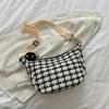 Moda Casual Nueva Primavera/Verano 2026 Bolso para Mujer con Forma de Empanadilla Versátil Elegante Bolso de Hombro con Correa Ancha Bolso Cruzado Venta al por Mayor
