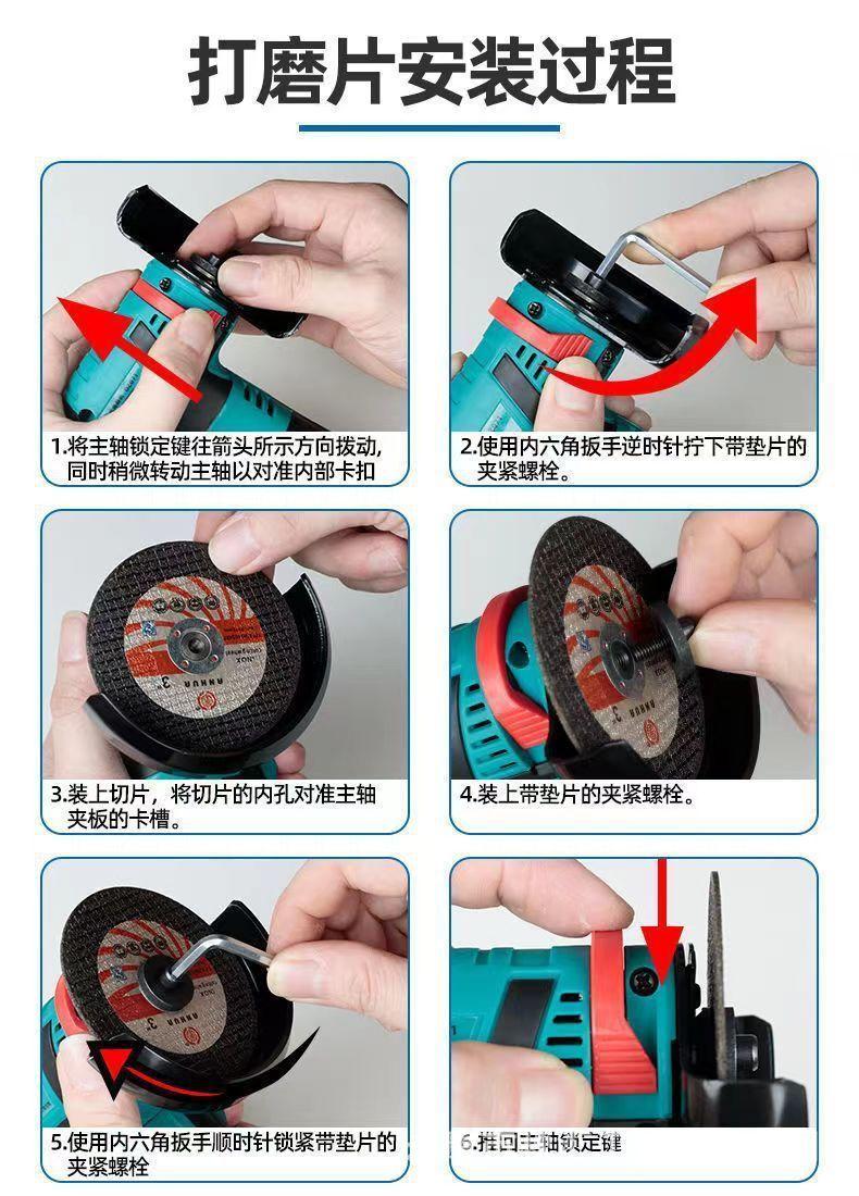锯片安装