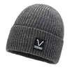 Gorro de Punto Engrosado con Felpa Invierno para Hombre Protección para Orejas a Prueba de Viento Protección contra el Frío Gorro de Lana Pullover Gorro de Esquí para Jóvenes
