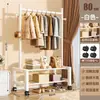 Varal de roupas interno, adequado para quartos e varandas, um cabideiro doméstico, um varal de roupas móvel e autoportante