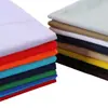 Lona de poliéster-algodón de color personalizada, lona de hilo teñido de 12 oz para bolsas de mano y equipaje, lona negra natural y semiblanqueada