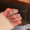 Corea del Sur Elegantes Pendientes de Pin Plateados para Mujer Moda Ins Pendientes Largos con Borlas Pendientes Retro Europeos y Americanos Venta al por Mayor