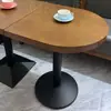 Mesas de Cafetería Retro Estilo Americano, Pequeños Bistrós, Tiendas de Postres, Dulces Tiendas de Postres, Mesas de Madera Maciza, Mesas Hechas a Medida para Fonderías, Mesas de Restaurante Occidental