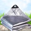 Malla de Sombra de Papel de Aluminio Malla Protectora Solar Malla Antienvejecimiento Encriptada Espesada Malla de Sombra Coche Patio Balcón Techo Sombra Weidong