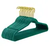 Perchas de Ropa que No Marcan, Engrosadas, Antideslizantes, Perchas de Plástico para el Hogar, Giratorias, para Secar Ropa, Doble Uso para Ropa Húmeda y Seca, Perchas de Ropa con Terciopelo