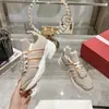 Tênis de malha respirável trançado com fivela quadrada de strass 2025 novo, sapatos casuais femininos de sola grossa, tênis de cadarço de couro estilo pai