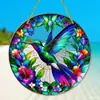 Directo de Fábrica Transfronterizo Temu Serie Mundo Animal Colección Colgantes de Disco Acrílico Coloridos Decorativos para Interiores y Exteriores