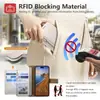Nuevo Estilo para Apple 18 Versión Coreana Funda Tipo Flip Bloque de Color Antirrobo RFID con Correa Protectora para iPhone 17