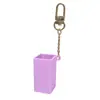 Estuche de Silicona para Labial Transfronterizo Funda Protectora de Silicona Cuadrada de Grado Alimenticio para Labial Carcasa Protectora Portátil Anti-Caída