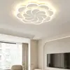 Luminária de Teto Redonda com Pétalas Protetoras para os Olhos, Universal para Sala de Estar e Quarto, Luz LED, Luminária de Iluminação Ambiente para Decoração de Casa