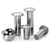 Fabricantes de remache de acero inoxidable 304 cabeza plana redonda remache sólido 2MM/3MM/4MM/5MM/GB867