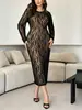 Fábrica de Origen, Vestidos Transfronterizos, Batas, Exportación de Comercio Exterior Ropa para Mujer Tallas Grandes, Pedido Mínimo de 1 Pieza
