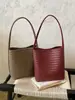Bolso cubo tejido de estilo coreano transfronterizo para mujer, bolso texturizado, bolso de hombro simple para el día a día de verano 2026 con bolsillo interior