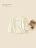 Camiseta de estilo coreano para niña, nuevo modelo otoño 2026, bonito top para bebés, ropa casual cómoda para niños en primavera y otoño