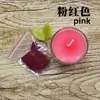 Colorante para velas de alta concentración cera de soja teñido brillante y lleno material de coloración aceitoso para velas de aromaterapia DIY