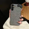 Adecuado para Fundas de Teléfono Móvil Samsung S25Edge Funda de Teléfono Móvil S25Fe Diamante Flash A26 Funda Suave a Cuadros Todo Incluido S26Ultra