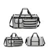 Bolsa de academia transfronteiriça de fábrica, separação seco/molhado, multifuncional, bolsa de mão para atividades ao ar livre, bolsa de viagem, bolsa de viagem, pode ser carregada