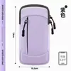 Braçadeira de Telefone para Corrida de Verão Masculina e Feminina Esportes Fitness Repelente à Água Leve Bolsa de Pulso Manga de Braço Bolso para Telefone