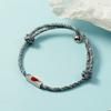 Pulseira de Casal Coração com Coração Um Par de Pulseiras Design Pequeno Sentido Homens e Mulheres Presente Comemorativo Dia dos Namorados Ímã Atrai