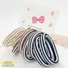 Diadema Elástica para el Cabello de Nylon de Alta Calidad, Color Té con Leche, Gruesa, Sin Pilling, Sin Costuras, Cuerda Suave y Amigable con la Piel, Empaquetada en Tarjeta
