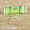Instrumento de medición de nivel doble burbuja horizontal burbuja horizontal 9.5*40MM nivel verde ferretería accesorios de fontanería