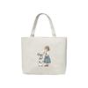 Bolsa de lona para estudiantes universitarias, bolso de mano para clase, bolsa de compras de gran capacidad, bolso tote Joker, una generación de cabello
