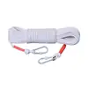 Corda de nylon com núcleo de aço, resistente e durável para uso doméstico, adequada para construção em altura, entrega de alimentos, amarração externa e aplicações de uso geral; disponível para atacado