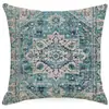 Nova Fronha Estilo Boho Retrô Almofada para Sofá Sala de Estar Escritório Linho Decoração de Casa