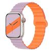 Correa para Apple Watch 8, Apple Watch 6.ª generación, iwatch7se, silicona, bicolor, creativa, deportiva, magnética.