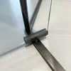 Sala de Ducha Norteamericana Acero Inoxidable 304 Mampara de Baño Separación Seco y Húmedo Sala de Ducha Pantalla de Baño Simple en Forma de Diamante