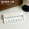 Porta-Canetas Bloqueador de Luz para Nail Art 8 Compartimentos Lâmpada Anti-Luz Terapia Bloco de Cura Luz Bloqueadora Anti-Gotejamento Porta-Canetas para Nail Art com Luz para Cura Ferramenta Especial