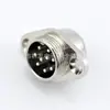 Conector de Soquete de Aviação Gx16 de 2 a 10 Polos em Formato de Diamante Acessórios para Transmissão de Sinal de Instrumentos