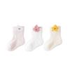 9734 calcetines de malla para bebés y niñas, de algodón, sin hueso, de tubo medio, finos, para bebés de 0 a 3 años