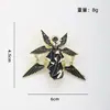 Broche de Desenho Animado Fofo para Crianças Ins Tendência Personalidade Liga de Metal Emblema Pin Acessórios de Vestuário Em Estoque Dropshipping