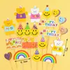 Insertos de Globo de Plástico de Colores Macaron, Globos Pequeños de Colores, Repostería de Postres, Adornos de Decoración para Pasteles de Cumpleaños
