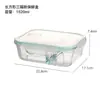 Fiambrera de vidrio para estudiantes fiambrera sellada para el hogar crisper de grado alimenticio especial para horno microondas fiambrera separada para el trabajo