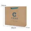 Sacolas de Presente para Cigarros, Sacolas Tote Chinesas, Sacolas de Papel Kraft para Tabaco Chinês, Embalagem de Presente de Mão para Tabaco e Álcool
