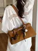 2026 Nuevo Bolso de Hombro Retro Estilo Coreano para Mujer Bolso Cruzado Versátil Bolso Tote de Nicho de Moda Diaria Bolso de Mano