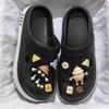 Sapatos Croc Médicos Femininos 2025 Verão Novos Calçados Externos Eva Antiderrapante Antiodor Sandálias com Solado Grosso para Maternidade