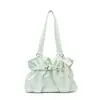 Bolsa de Ombro Plissada de Bolinhas Estilo Coreano Nicho para Mulheres Verão 2026 Nova Elegante Versátil Casual Tote