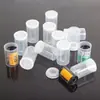 Tubo de Plástico para Negativos de Película de 135mm Barril Sellado Tubo Vacío Caja de Almacenamiento Caja para Señuelos de Pesca Caja para Señuelos Luya Tubo de Almacenamiento Tres Colores