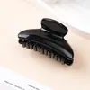 Presilha de Cabelo Pequena Lisa Cor Sólida Versátil Estilo Coreano Doce e Elegante Estilo Preguiçoso Francês Raiz do Cabelo Coque Estampa de Leopardo Presilha de Cabelo Venda por Atacado