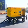 Camión Cisterna de Bombeo para Control de Inundaciones 500M3/H Bomba Eléctrica de Drenaje Remolque Fuente de Fábrica Camión Bomba de Agua para Emergencia por Sequía Drenaje de Emergencia y Prevención de Inundaciones