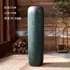 Jarrón Grande de Pie de Cerámica Jingdezhen, Decoración Artística Vintage Estilo Wabi-Sabi, Adorno para Arreglo Floral de Estudio de Hotel, Envío Gratis