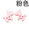 Botones Plásticos de Caballito Lindo y Colorido con Dos Agujeros, Botones de Dibujos Animados para Ropa de Niños, Accesorios de Manualidades, Colores Dulces