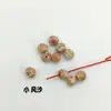 Pedra de Vidro Barroca Joia Artesanal Pulseira Pingente Colar Acessórios com Contas Vidro Pedra Estranha Anti-Natural