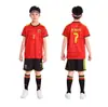 Uniforme de Futebol para Aluno do Ensino Fundamental 26-27 Número 7 C Ronaldo Camisa do Neymar Conjunto de Uniforme de Futebol Infantil Camisa de Futebol