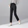 Calça Pipe para Trabalhar Calça de Terno Feminina Nova Primavera 2023 Versátil Moda Reta Casual para Crianças