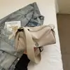 Bolso Cruzado para Mujer 2026 Nuevo Moda de Verano Bolso de Hombro Simple Versátil para Trabajo Almacenamiento Artículos Varios Teléfono Móvil Bolso de Lona